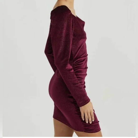 NWT Alterd State The Samantha Dress Burgundy - Picture 2 of 10